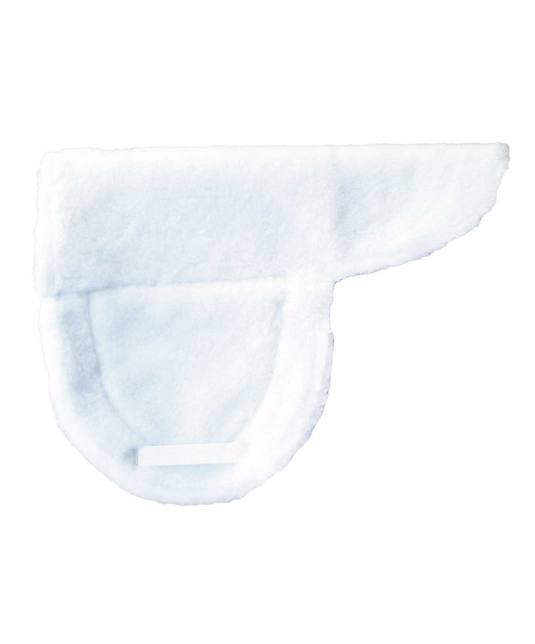 Wilker's Shaped Hunter Pad, White, top.