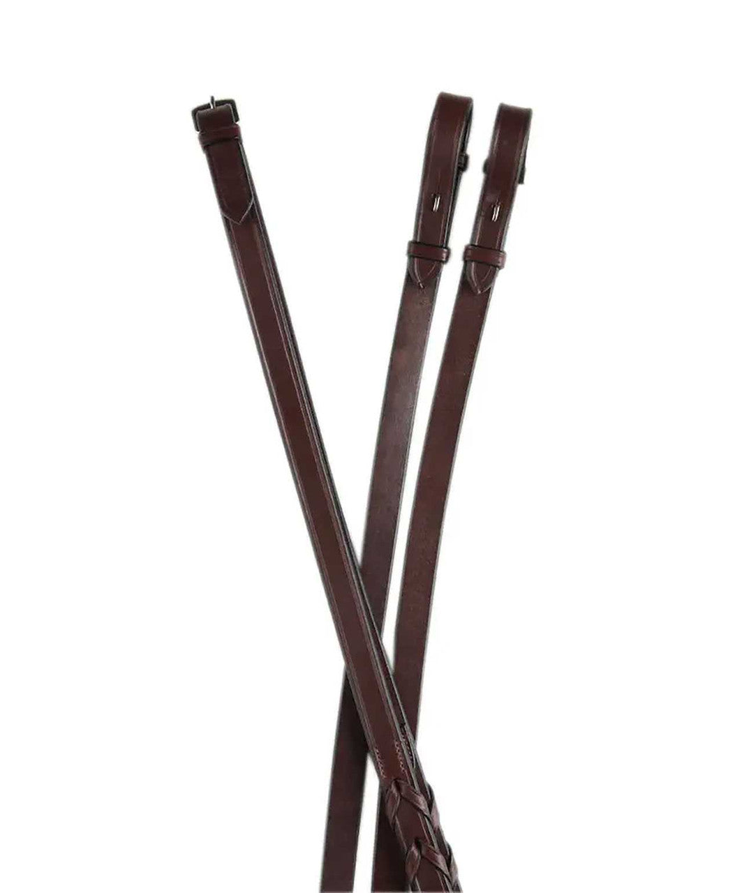 Collegiate Essential Plain 5/8" Laced Reins.
