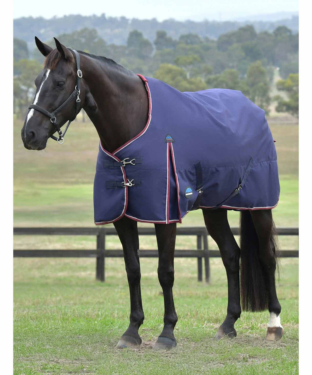 Weatherbeeta Comfitec Essential Standard Neck 100gm Blanket Navy.