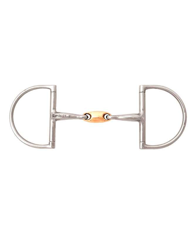 J.P. Hunter Dee Copper Oval Mouth Bit.