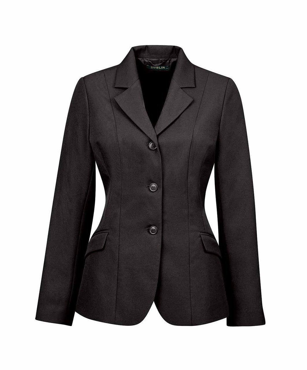 Dublin Ladies Ashby Show Jacket, Black.