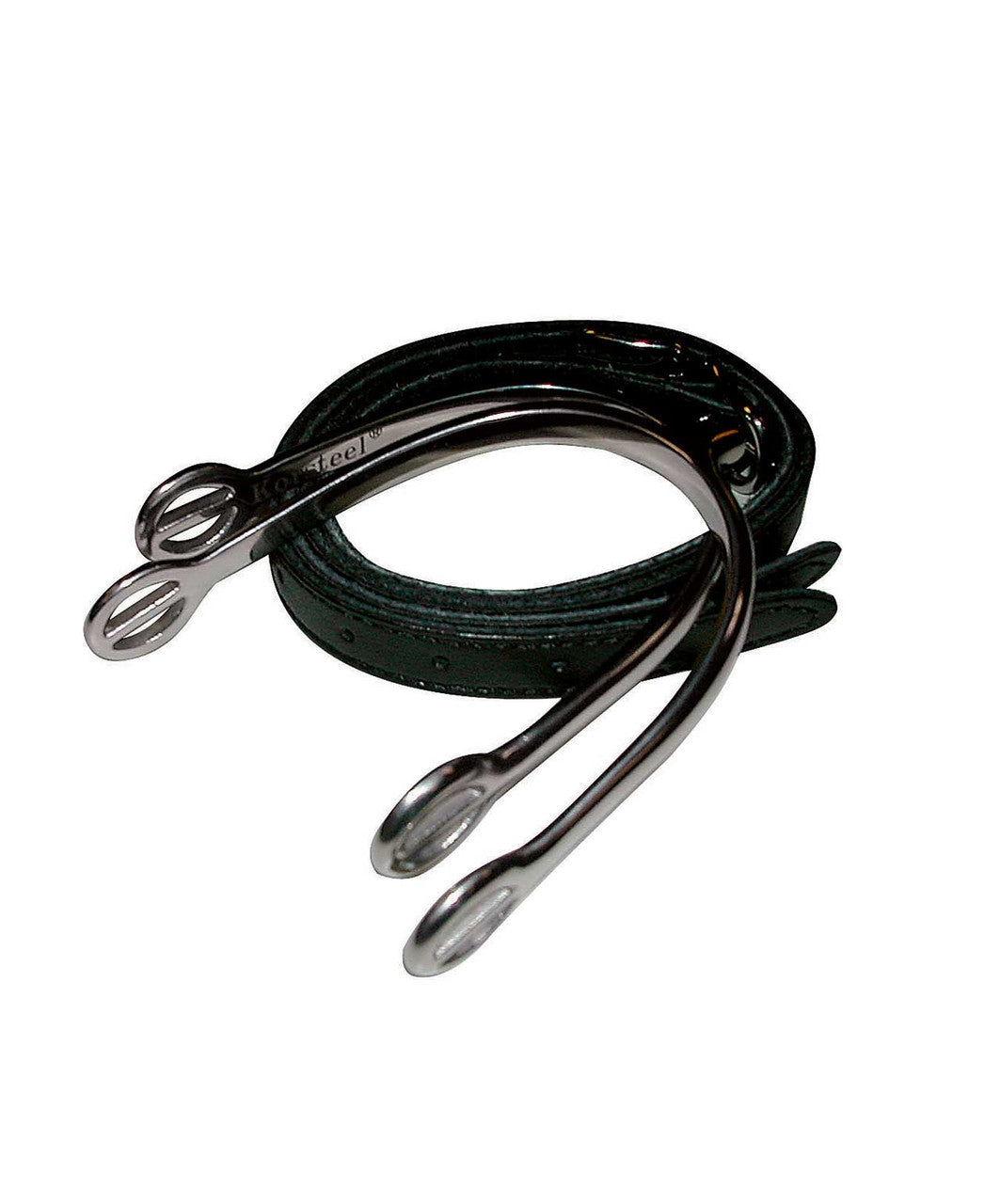 Korsteel POW Tom Thumb Spurs with Straps, 1/4".