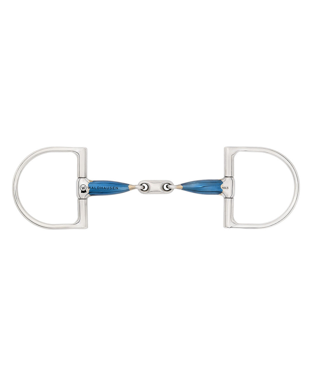 Waldhausen Sweet Iron Double Jointed Dee Snaffle.
