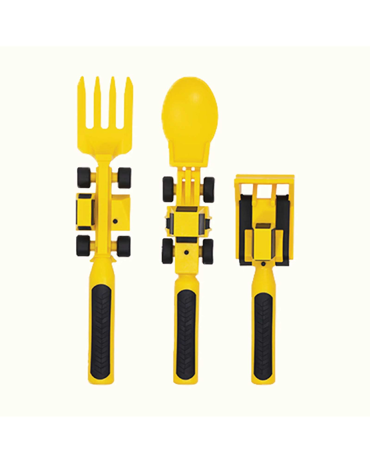 Constructive Eating Utensils - Construction Vehicles. 