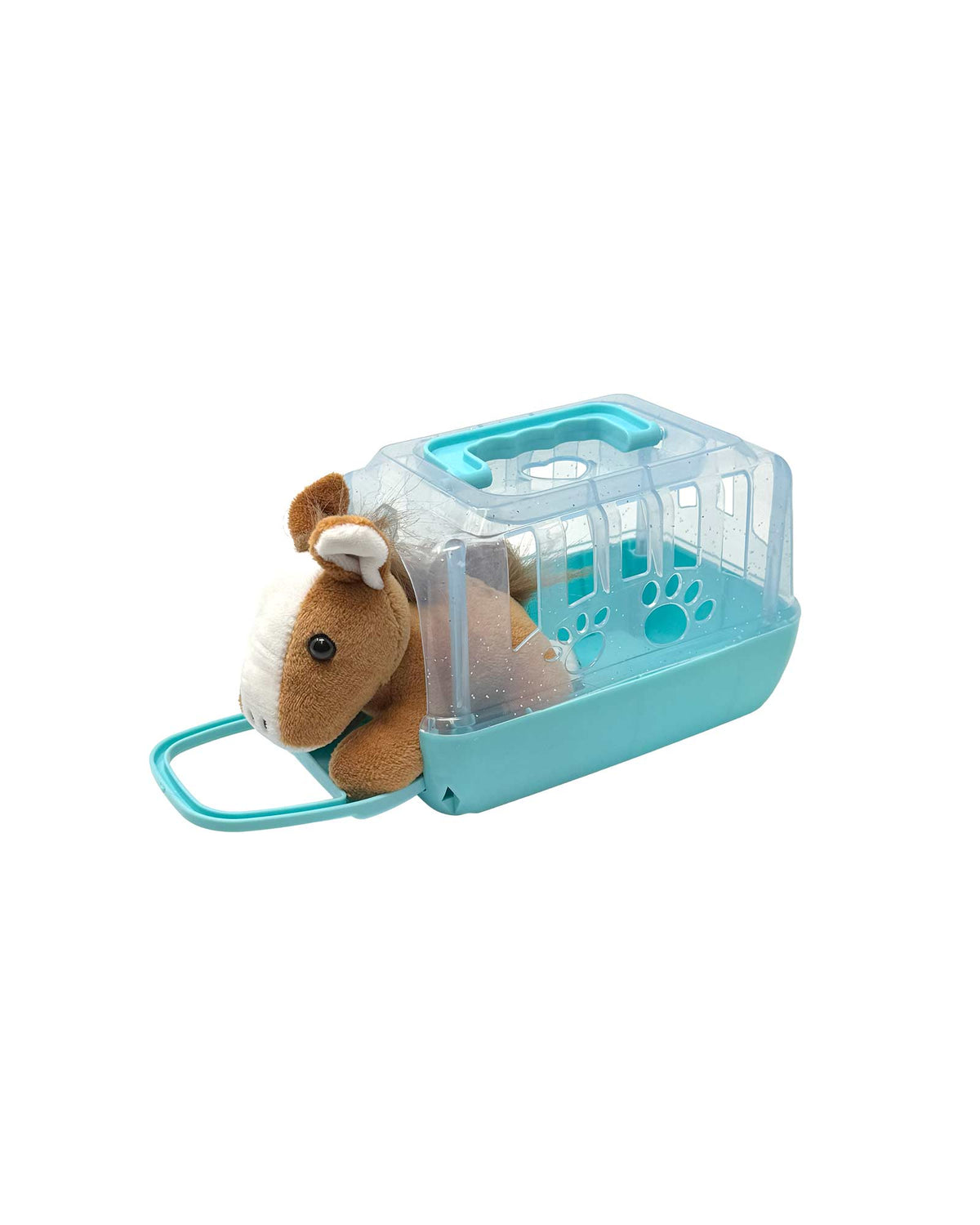 Plush Farm Animals 5" with Carrying Case